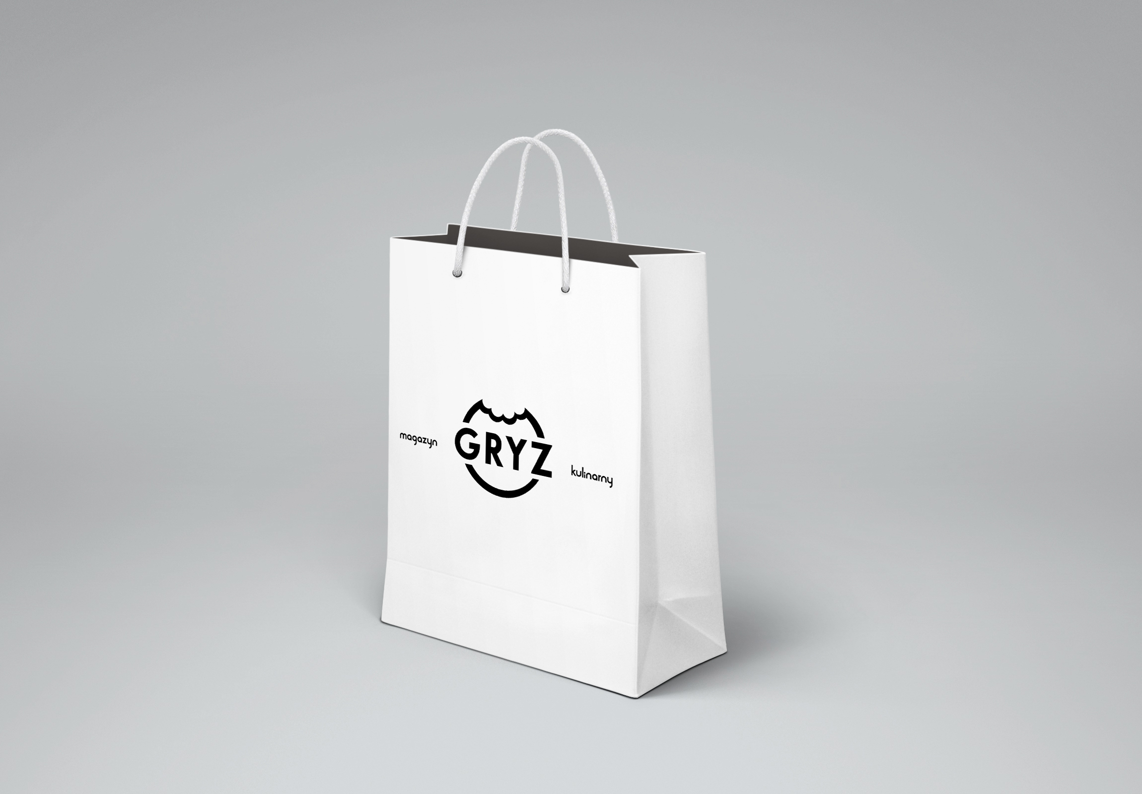 Logo dla magazynu kulinarnego Gryz